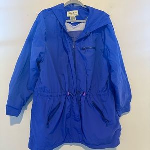 Vintage Eddie Bauer Rain Jacket size XL ladies